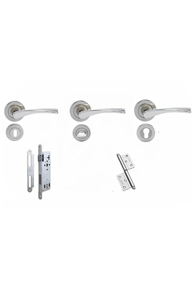 MELAMİN KARİZMA İKİ ODA KAPISI, BEYAZ, 76/204/14-17 CM